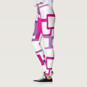 Moderne Rechtecke aus dem Mittelalter Leggings (Links)