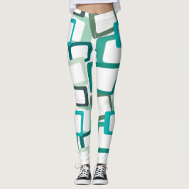 Moderne Rechtecke aus dem Mittelalter Leggings