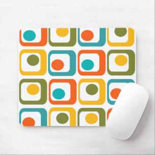 Moderne Rechtecke aus dem Mittelalter Mousepad