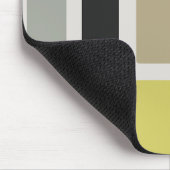 Moderne Rechtecke aus dem Mittelalter Mousepad (Ecke)