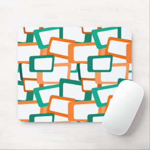 Moderne Rechtecke aus dem Mittelalter Mousepad