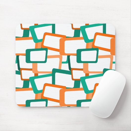 Moderne Rechtecke aus dem Mittelalter Mousepad (Mit Mouse)