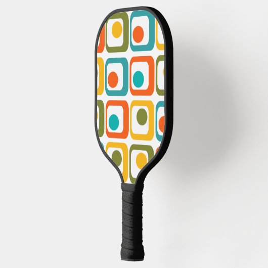 Moderne Rechtecke aus dem Mittelalter Pickleball Schläger (Links)