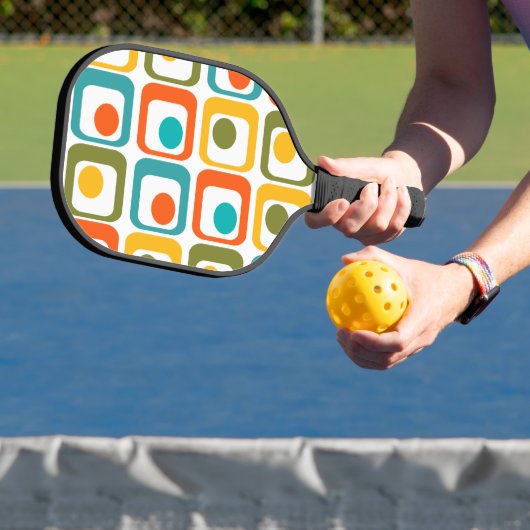 Moderne Rechtecke aus dem Mittelalter Pickleball Schläger (InSitu)