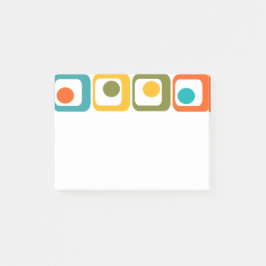 Moderne Rechtecke aus dem Mittelalter Post-it Klebezettel