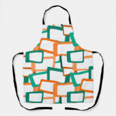 Moderne Rechtecke aus dem Mittelalter Schürze (Vorderseite)