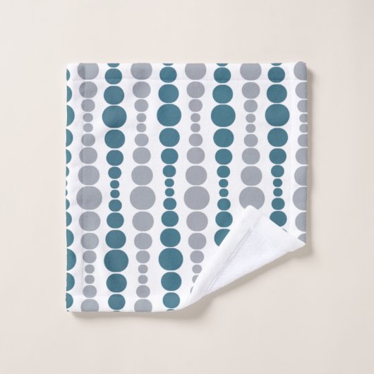 Moderne Rechtecke Badhandtuch Set (Waschlappen)