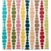 Moderne Rechtecke Duschvorhang (Vorderseite)