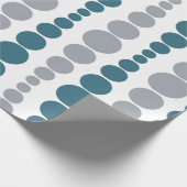 Moderne Rechtecke Geschenkpapier (Ecke)