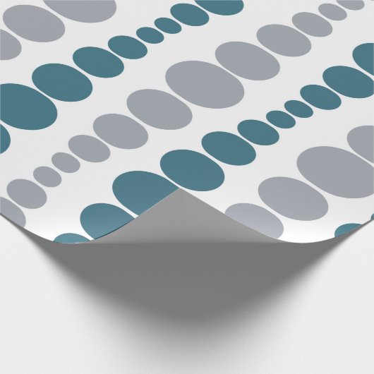 Moderne Rechtecke Geschenkpapier (Ecke)