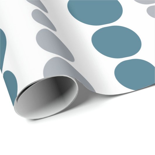 Moderne Rechtecke Geschenkpapier (Rolleneckpunkt)