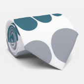 Moderne Rechtecke Krawatte (Gerollt)