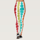 Moderne Rechtecke Leggings (Rückseite)