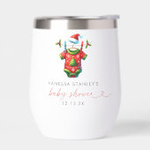Moderne Red Holly Weihnachtsdusche (Links)
