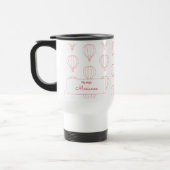 Moderne Red Hot Air Balloon Tasse (Links)