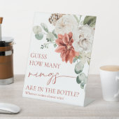 Moderne Red Winter raten, wie viele Rings Game Sig Sockelschild (In SItu)