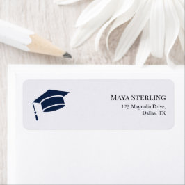 Moderne redaktionelle Schrift Graduierungs-Rücksen