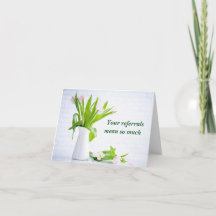 Moderne Referenzen Vielen Dank Blume Business