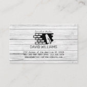 Moderne Reformen des Gebäude - Visitenkarte (Vorderseite)