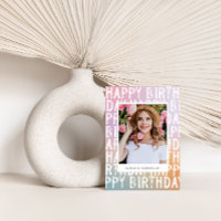 Moderne Regenbogen pastellfarbene Aura Foto Spaß i