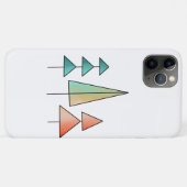 Moderne Regenbogenbäume im Mittelalter erröten aqu Case-Mate iPhone Hülle (Rückseite (Horizontal))