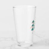 Moderne Regenbogenbäume im Mittelalter erröten aqu Glas (Rechts)