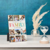 Moderne Regenbogenfamilie ist alles, was Foto Coll Fotoplatte (Seite)