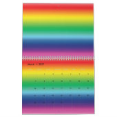 Moderne Regenbogenfarben Gay Pride LGbt Kalender (Mär 2027)