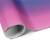 Moderne Regenbogenfarben Ober-Farbmuster Geschenkpapier (Rolleneckpunkt)