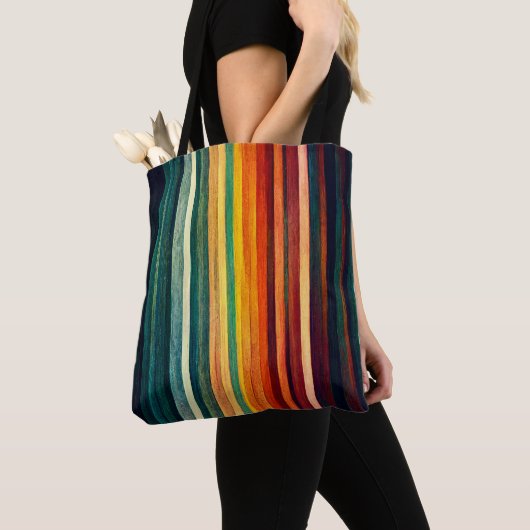 Moderne Regenbogenfarben Tasche (Von Nahem)