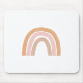 Moderne Regenbogenneutralpalette Mousepad (Vorne)