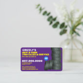 Moderne Reifeservices Individuell gestaltete Visit Visitenkarte (Stehend Vorderseite)