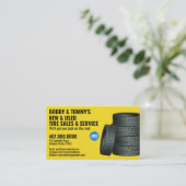 Moderne Reifeservices Individuell gestaltete Visit Visitenkarte (Stehend Vorderseite)