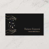 Moderne Reiki Master Energy Massage Visitenkarte (Vorderseite)