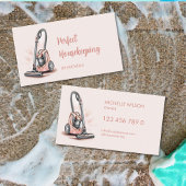 Moderne Reinigungsdienste für Pink Maid Visitenkarte