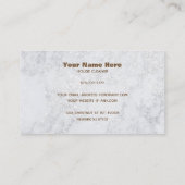 Moderne Reinigungsservice Business Cards Visitenkarte (Rückseite)