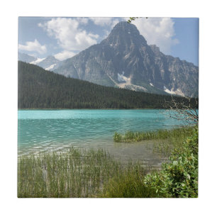 Moderne Reise See und Berge Kanadas Fliese