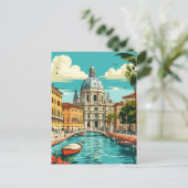 Moderne Reise zum Mailänder Dom Postkarte (Stehend Vorderseite)
