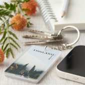 Moderne Reisefreiheit Schlüsselanhänger (Vorderseite rechts)