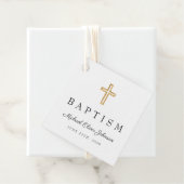 Moderne religiöse Cross-Script-Taufe Geschenkanhänger (Beispiel)