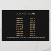 Moderne Renovierung Handyman Carpentry Bau Flyer (Hinten)