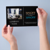 Moderne Renovierung Handyman Carpentry Bau Flyer (Handgriff)