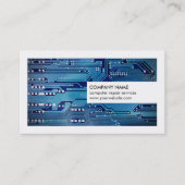 Moderne Reparatur des Blue Circuit Board Visitenkarte (Vorderseite)