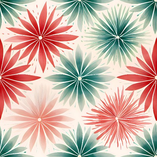 Moderne Retro-Aquarellwoche des Mitteljahrhunderts Tischdecke