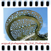 Moderne Retro Blue & White Ombre Polka Dots Black Fußmatte