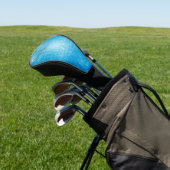Moderne Retro Blueprint Golf Head Cover Headcover (In SItu)