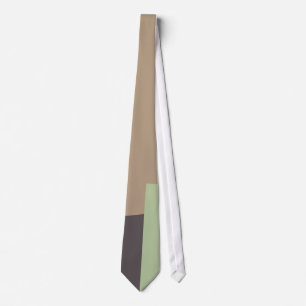 Moderne Retro-Farb-Geometrie-Muster #10 Krawatte