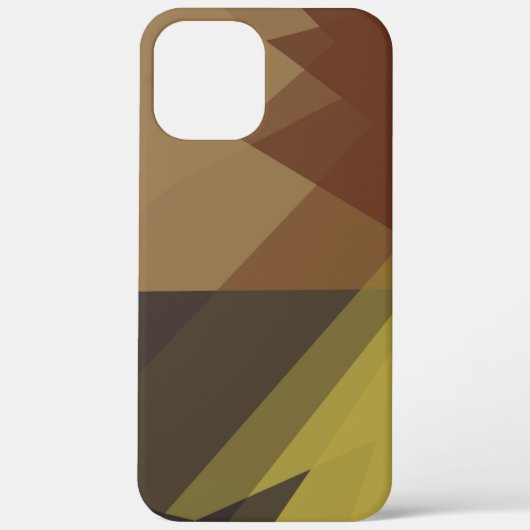 Moderne Retro-Farben Geometric #15 Case-Mate iPhone Hülle (Rückseite)