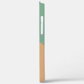 Moderne Retro-Farben Geometric #17 Case-Mate iPhone Hülle (Rückseite / Links)