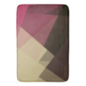 Moderne Retro-Farben Geometric #29 Badematte (Vorderseite Vertikal)